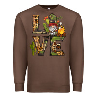 Chestnut love camping gnome Premium Sweatshirt - BarkalooDesign