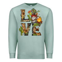 Seafoam love camping gnome Premium Sweatshirt - BarkalooDesign