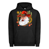 Pigment Black Cowboy Santa Urban Hoodie - BundleAndBundleShop