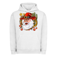 Pigment Lunar Rock Cowboy Santa Urban Hoodie - BundleAndBundleShop