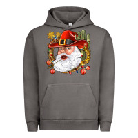 Pigment Tornado Cowboy Santa Urban Hoodie - BundleAndBundleShop