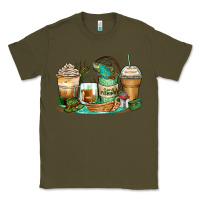 Army Green fishing coffee cups Classic Tee - Zillion Design Studio