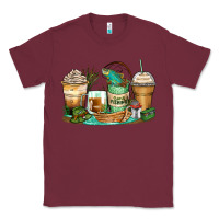 Burgundy fishing coffee cups Classic Tee - Zillion Design Studio