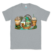Heather Grey fishing coffee cups Classic Tee - Zillion Design Studio