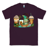 Plum fishing coffee cups Classic Tee - Zillion Design Studio