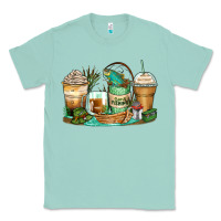 Seafoam fishing coffee cups Classic Tee - Zillion Design Studio