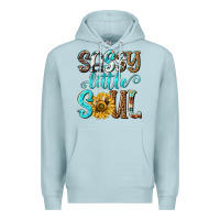Blue Mist sassy little soul Premium Hoodie - NancyCooperArtShop
