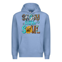 Colony Blue sassy little soul Premium Hoodie - NancyCooperArtShop