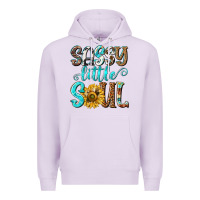 Lilac sassy little soul Premium Hoodie - NancyCooperArtShop