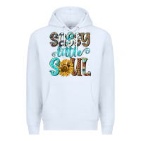 White sassy little soul Premium Hoodie - NancyCooperArtShop