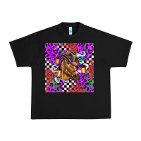 Black halloween horse Urban Heavy Tee - BarkalooDesign