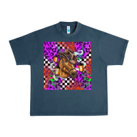 Midnight Navy halloween horse Urban Heavy Tee - BarkalooDesign