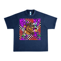 Navy halloween horse Urban Heavy Tee - BarkalooDesign