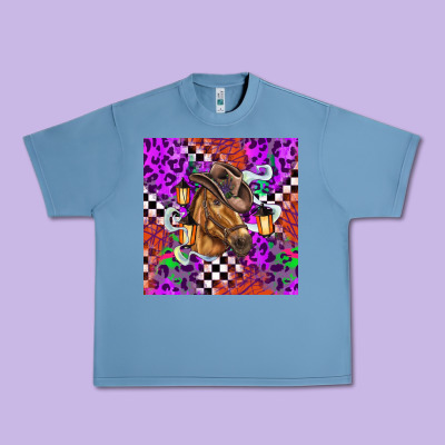 Halloween Horse Urban Heavy Tee Designed By Barkaloodesign