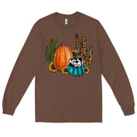 Chestnut sunflower cactus pumpkin fall Long Sleeve Tee - RanaPortraitStore