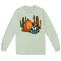 Matcha sunflower cactus pumpkin fall Long Sleeve Tee - RanaPortraitStore