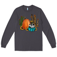 Smoke sunflower cactus pumpkin fall Long Sleeve Tee - RanaPortraitStore