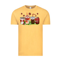 Vintage Mustard coffee cups lady bug with daisies Vintage Tee - texasbilliewilder