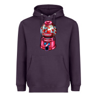 Plum love and candy machine Heavyweight Hoodie - AdoDesignShop