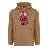 Toasted Coconut love and candy machine Heavyweight Hoodie - AdoDesignShop