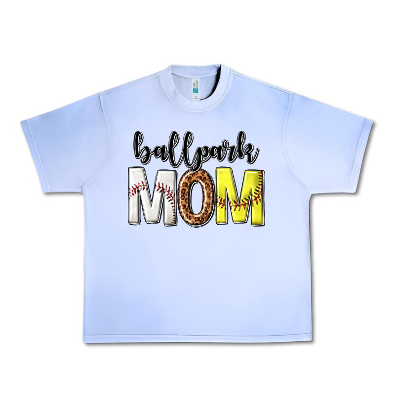 Ballpark Mom Urban Heavy Tee by texasbilliewilder | Teevron