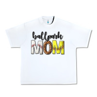 White ballpark mom Urban Heavy Tee - texasbilliewilder