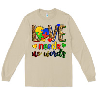 Mushroom love needs no words Long Sleeve Tee - Zillion Design Studio