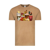 Vintage Camel coffee cups rooster Vintage Tee - texasbilliewilder