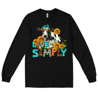 Black live simply Long Sleeve Tee - AdoDesignShop