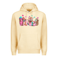 Pina Colada nail tech coffee cups Premium Hoodie - NancyCooperArtShop