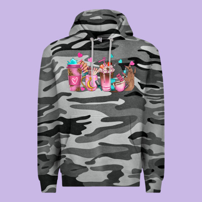Nail Tech Coffee Cups Premium Hoodie Designed By Nancycooperartshop