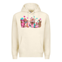 Tofu nail tech coffee cups Premium Hoodie - NancyCooperArtShop