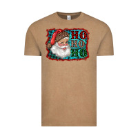 Vintage Coffee Santa Ho Ho Ho Vintage Tee - RanaPortraitStore