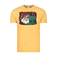 Vintage Mustard Santa Ho Ho Ho Vintage Tee - RanaPortraitStore