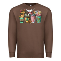 Chestnut faith coffee cups Premium Sweatshirt - NancyCooperArtShop