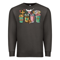 Smoke faith coffee cups Premium Sweatshirt - NancyCooperArtShop
