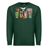 Sports Green faith coffee cups Premium Sweatshirt - NancyCooperArtShop