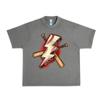 Tornado baseball lightning bolt Urban Heavy Tee - Zillion Design Studio