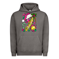 Pigment Tornado Pink Christmas Breast Cancer Ribbon Softball Urban Hoodie - BundleAndBundleShop