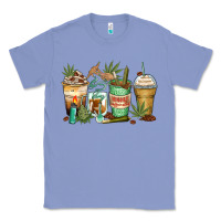 Colony Blue highly caffeinated coffee cups Classic Tee - Zillion Design Studio