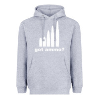 Heather Grey Got Ammo Heavyweight Hoodie - Bettercallsaul