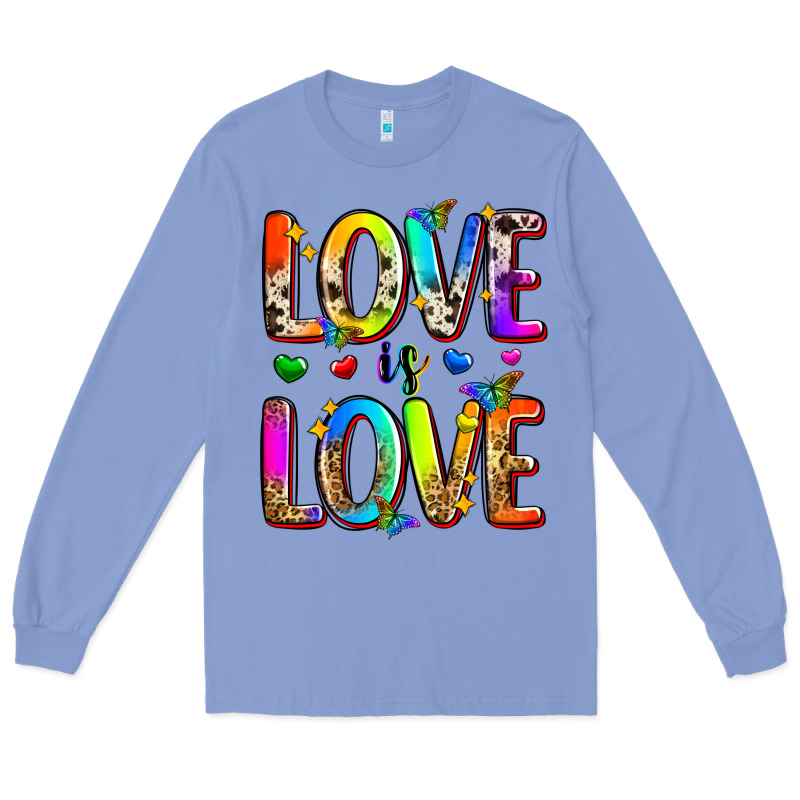 Love Is Love Long Sleeve Tee by Zillion Design Studio | Teevron