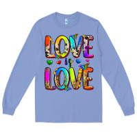 Colony Blue love is love Long Sleeve Tee - Zillion Design Studio