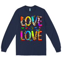 Navy love is love Long Sleeve Tee - Zillion Design Studio