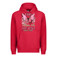 Cardinal god is within her she will not fail Premium Hoodie - MaliasSmallBusiness