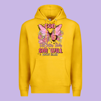 God Is Within Her She Will Not Fail Premium Hoodie Designed By Maliassmallbusiness