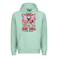 Seafoam god is within her she will not fail Premium Hoodie - MaliasSmallBusiness