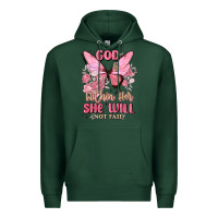 Sports Green god is within her she will not fail Premium Hoodie - MaliasSmallBusiness