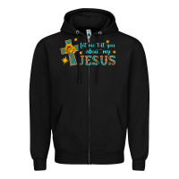 Black let me tell you about my jesus Zipper Hoodie - HRA Design Shop