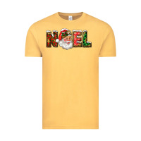 Vintage Mustard Western Noel Santa Claus Vintage Tee - RanaPortraitStore